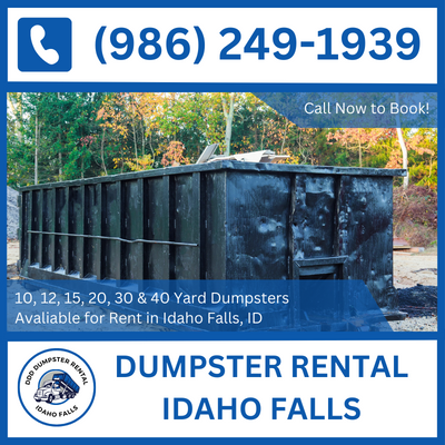 Dependable Dumpster Rentals in Idaho Falls - Idaho & Bonneville County Experts - DDD Dumpster Rental Idaho Falls
